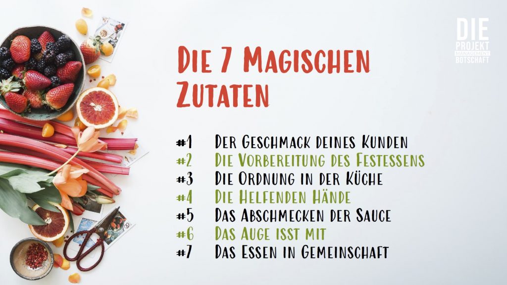 Die 7 magischen Zutaten 